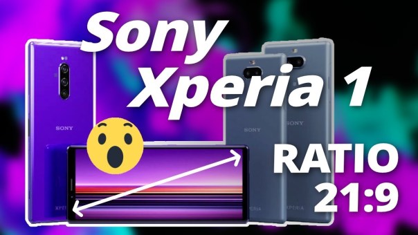 Les nouveaux Sony sont très longs ! Prise en main Sony Xperia 1