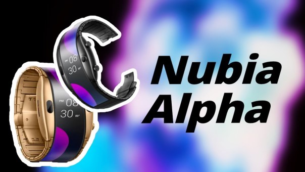 Nubia Alpha : Un "SMARTPHONE PLIABLE" autour du POIGNET !
