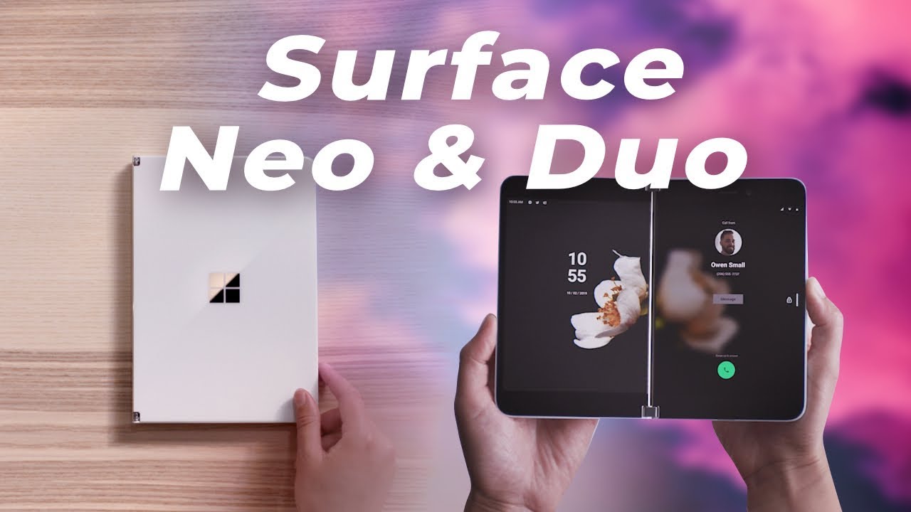 Surface Neo et Surface Duo : Microsoft vient de PLIER LE GAME !