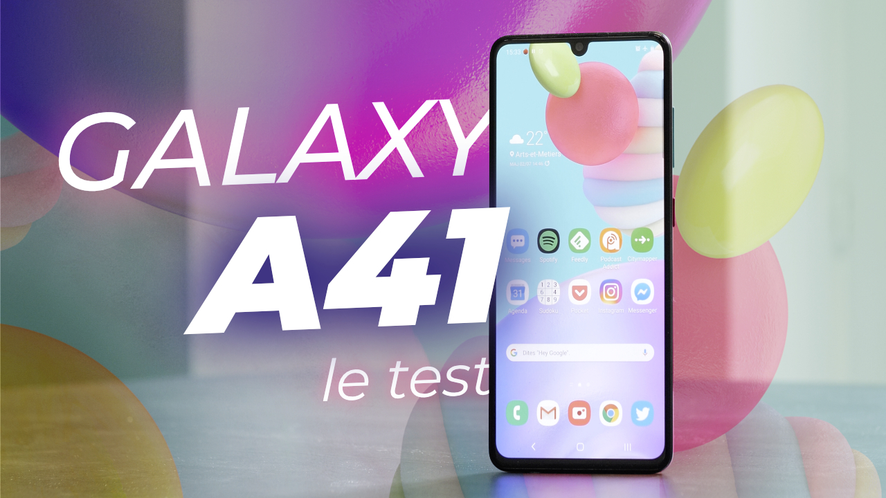 TEST du Samsung Galaxy A41 : une SUPERBE proposition avec QUELQUES DÉFAUTS !