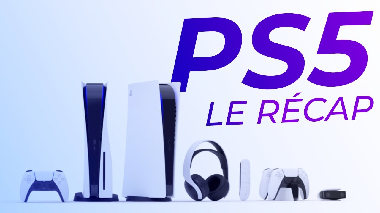 Le Design de la PS5 et ses JEUX dévoilés !