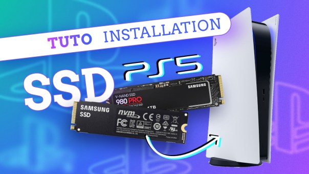 Console SONY PS5 Slim Edition Standard + Disque dur SSD interne SAMSUNG 1To  990 Pro avec dissipateur