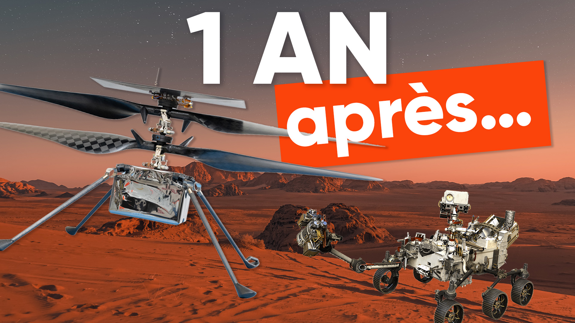 L’INCROYABLE longévité de l’hélico INGENUITY sur MARS