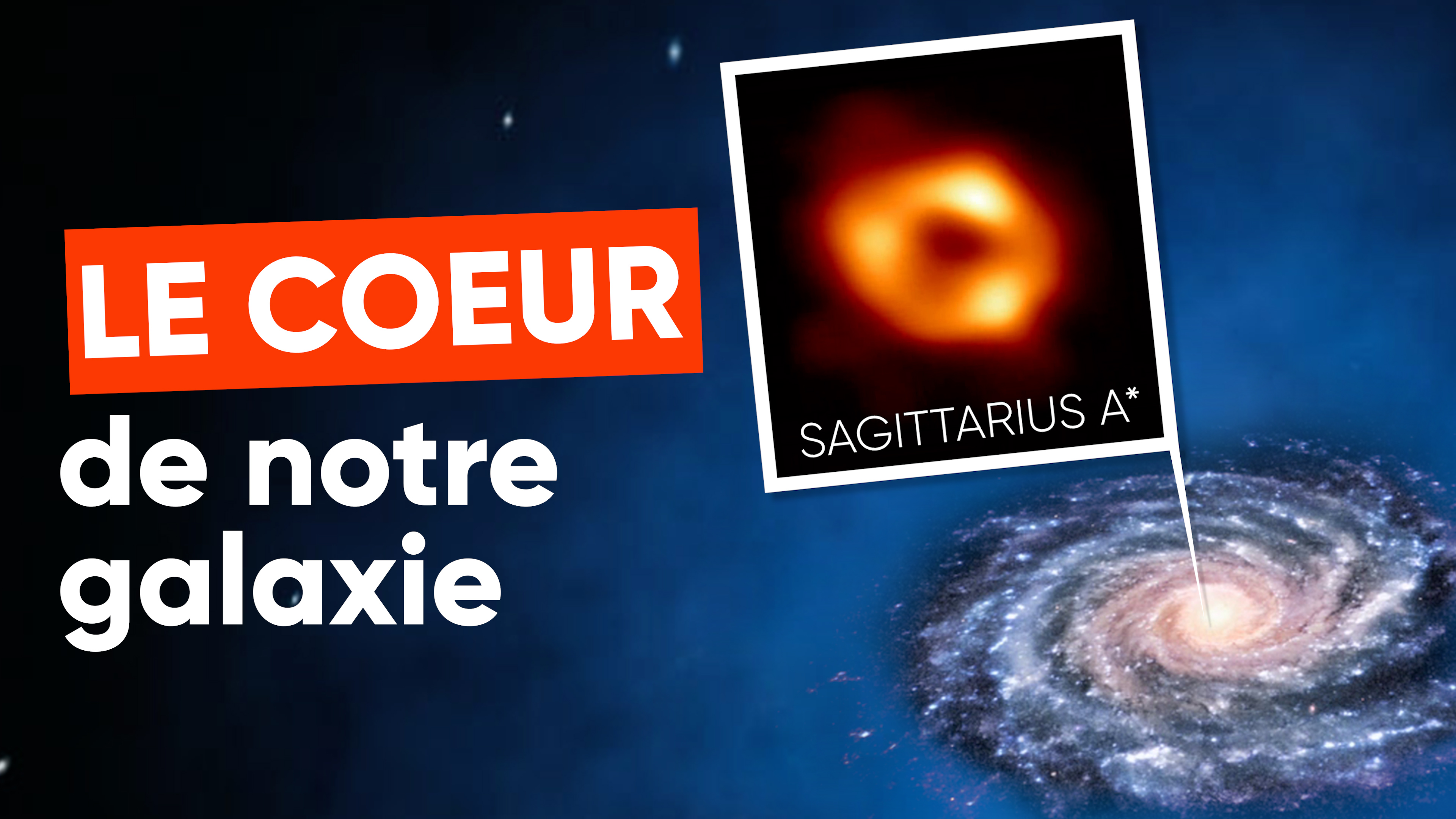 La PREMIÈRE photo du TROU NOIR SUPERMASSIF au centre de LA VOIE LACTÉE