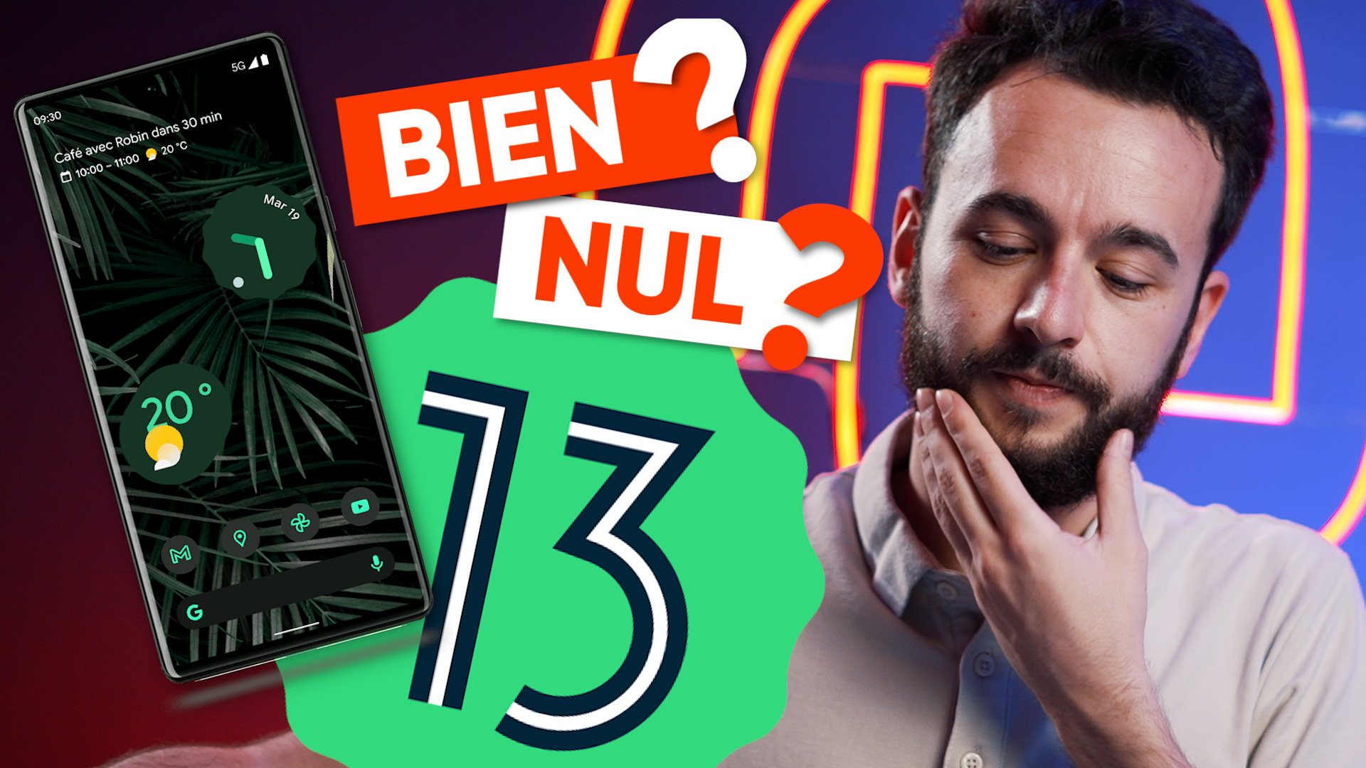 Pourquoi Android 13 est chiant ? Une copie d'iOS 15 ?