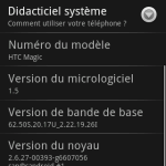 Mise à jour du HTC Magic en France, mais pourquoi ?