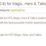 HTC Sync mis à jour : Dream, Magic, Hero et Tattoo