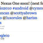 Android 2.2 « Froyo » sur le Nexus One ? Très bientôt !