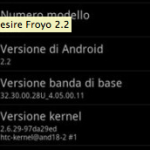 HTC Desire : Première ROM Android 2.2 alias Froyo
