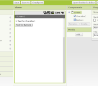 Permet l'edition application android par glisse-depose