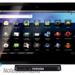 La tablette de Toshiba enfin révélée : la Folio 100 sous Android 2.2