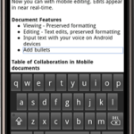 Google Docs supporte l’édition du traitement de texte en version mobile Google Docs supporte l’édition du traitement de texte en version mobile