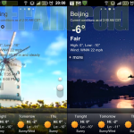 GO Weather affiche la météo sur Android et se décline en widgets et fond d’écran animé