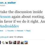 Le directeur du développement chez Sony Ericsson est favorable au rootage