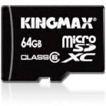 Kingmax sort une MicroSD de 64 Go