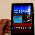 Prises en main vidéos des Samsung Galaxy Tab 7.7 et Note par GPSAndCo