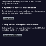 La boutique de chansons sur Google Music se confirme
