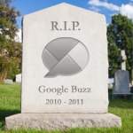 Google Buzz ne sera plus dans quelques semaines