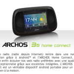 Le réveil nouvelle génération Archos 35 Home Connect est maintenant en vente