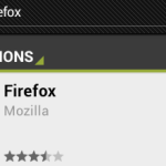 Firefox en version finale sur tablette Android