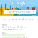 Un évènement Google aura lieu le 29 octobre en faveur d’Android
