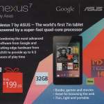 Rumeurs : Nexus 7 en 32 Go, de plus en plus de preuves