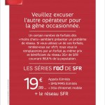 SFR tacle Free Mobile