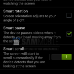 Des captures d’écran confirment que le Samsung Galaxy S IV intègrera bien le Smart Scroll et le Smart Pause