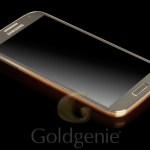 Un Samsung Galaxy S4 en or !
