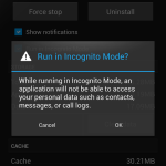 Un mode incognito arrive prochainement sur CyanogenMod