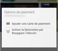 Play Store : le service de paiement sur facture est désormais disponible chez Bouygues