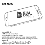 Samsung, un visuel et les caractéristiques du Galaxy Note 3 (SM-N900) ?