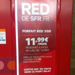 RED SFR : 11,99 euros au lieu de 19,99 euros pour le forfait 3 Go