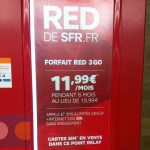 RED SFR : 11,99 euros au lieu de 19,99 euros pour le forfait 3 Go