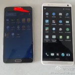 Le HTC One Max apparaît à côté d’un Samsung Galaxy Note 3