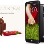 C’est confirmé, le G2 de LG passera à KitKat en janvier
