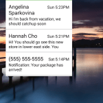 Hangouts s’offre un widget non-officiel pour les appareils sous Android 4.3