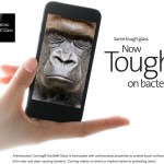Gorilla antimicrobien : Corning veut vous protéger des germes