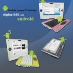 Tablet PC / Netbook sous android : Skytone Alpha-680