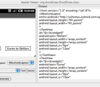 DroidDraw : Editeur visuel pour Android