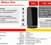 Nexus One disponible chez SFR le 18 mai ?