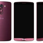 LG G3 : les coloris violet et rouge Bourgogne bientôt disponibles