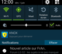 Qu&rsquo;est ce que la barre de notifications sur Android ?