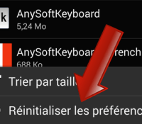Comment réinitialiser les paramètres des applications sur Android ?