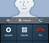 Quelles sont options en cours d&rsquo;un appel (communication) sur Android ?
