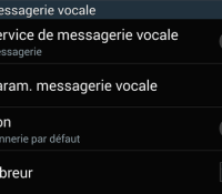 Comment paramétrer la messagerie vocale sur Android ?