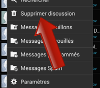 Comment supprimer, transférer et verrouiller un fil de discussion sur Android ?