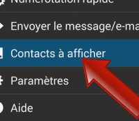Comment afficher les contacts par carnets d’adresses sur Android ?