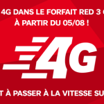 SFR va très bientôt intégrer la 4G au forfait RED 3 Go