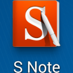 Aperçu de l’application S Note sur Samsung Galaxy Note